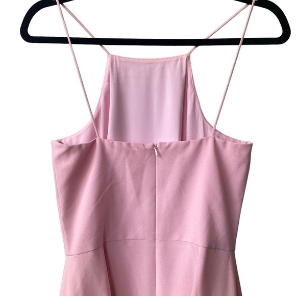Black Halo Midi Dress Size 2 Pink NWT  Fit and Flare Capsule Wardrobe Classic - Picture 6 of 10